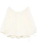 PNK off-shouder blouse - Yellow