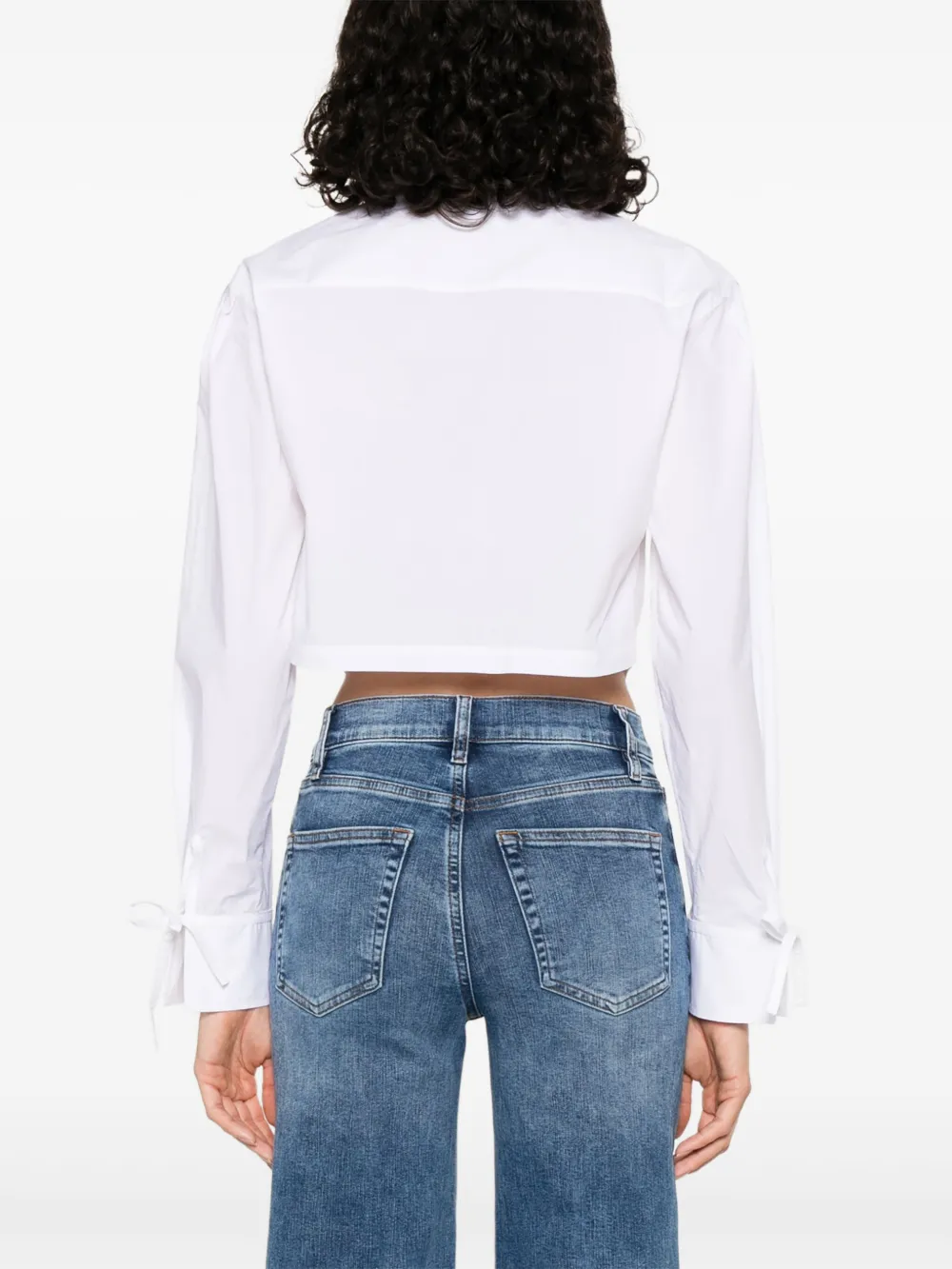 FRAME Slim-fit jeans Blauw