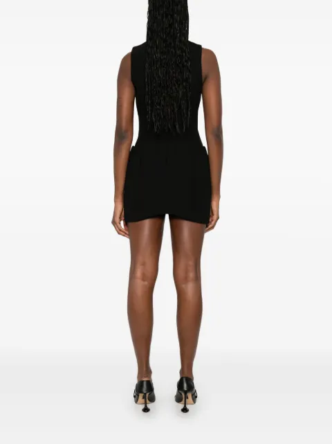 Mugler cut-out mini dress 25S1R01731196 - 3