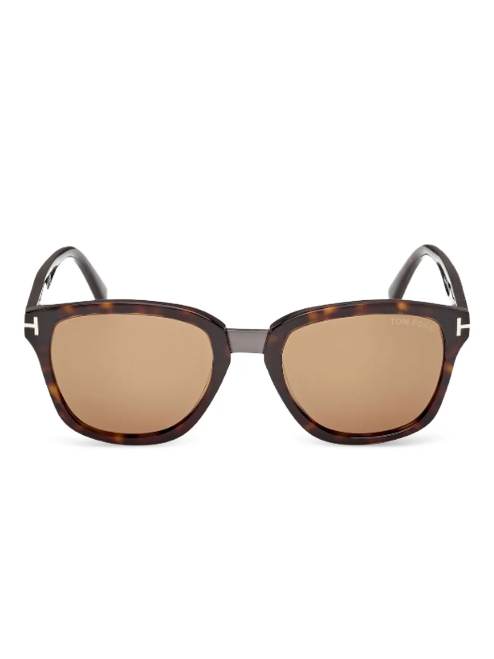 TOM FORD Eyewear Occhiali da sole 'Lelio' - Marrone