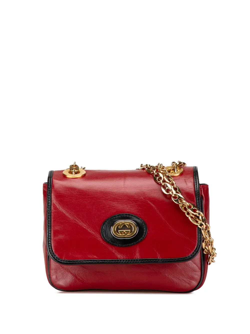 Gucci Pre-Owned شنطة كتف 'ميني ليذر مارينا' 2000-2015 | أحمر | Image 1