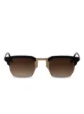 Movitra Jonathan square-frame sunglasses - Black