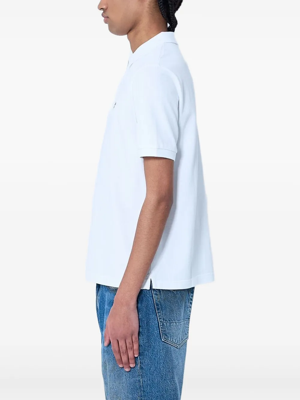 Noah Ny The Iris Polo Shirt In White
