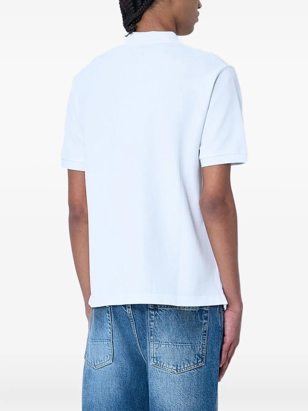 Noah Ny The Iris Polo Shirt In White