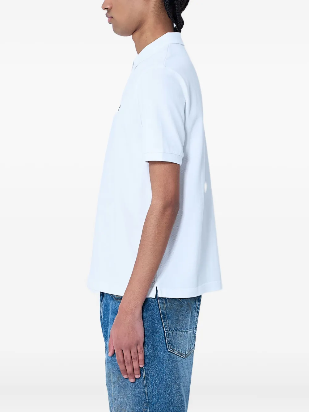 NOAH NY The Iris poloshirt Wit
