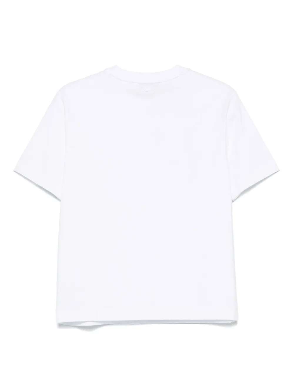 Lacoste T-shirt met logopatch Wit