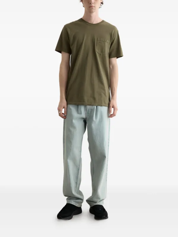 NOAH NY Core-logo T-shirt | Green | FARFETCH