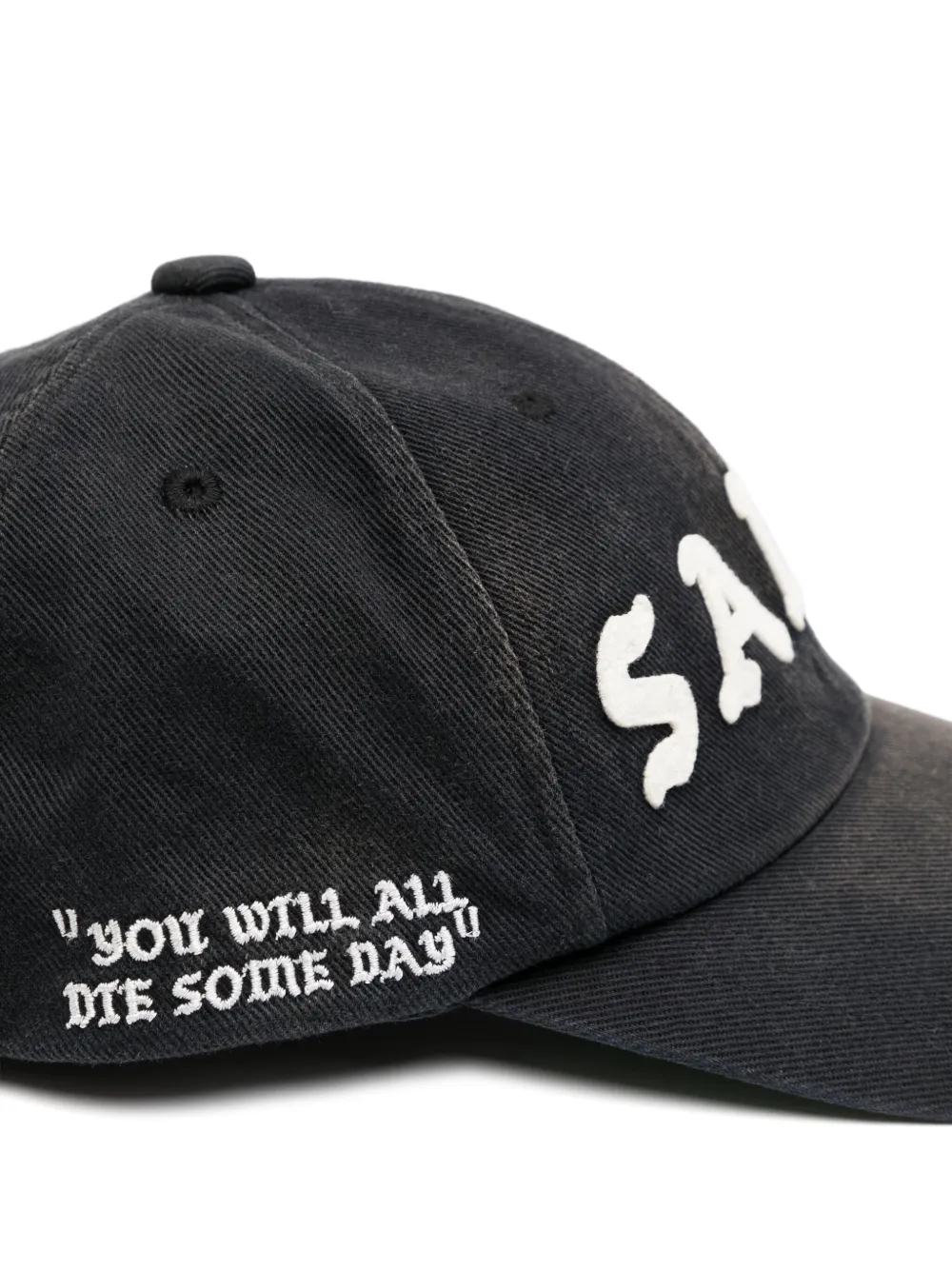 SAINT MXXXXXX Pet met logopatch Zwart
