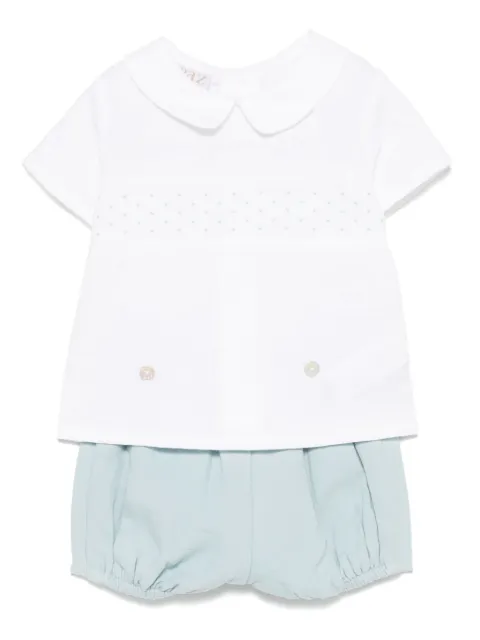 Paz Rodriguez set de shorts bordados
