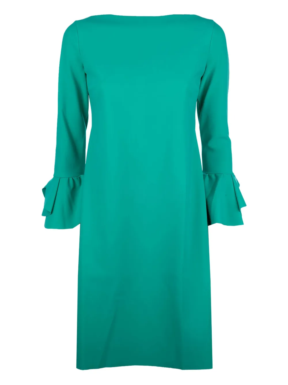 ruffle-sleeve mini dress