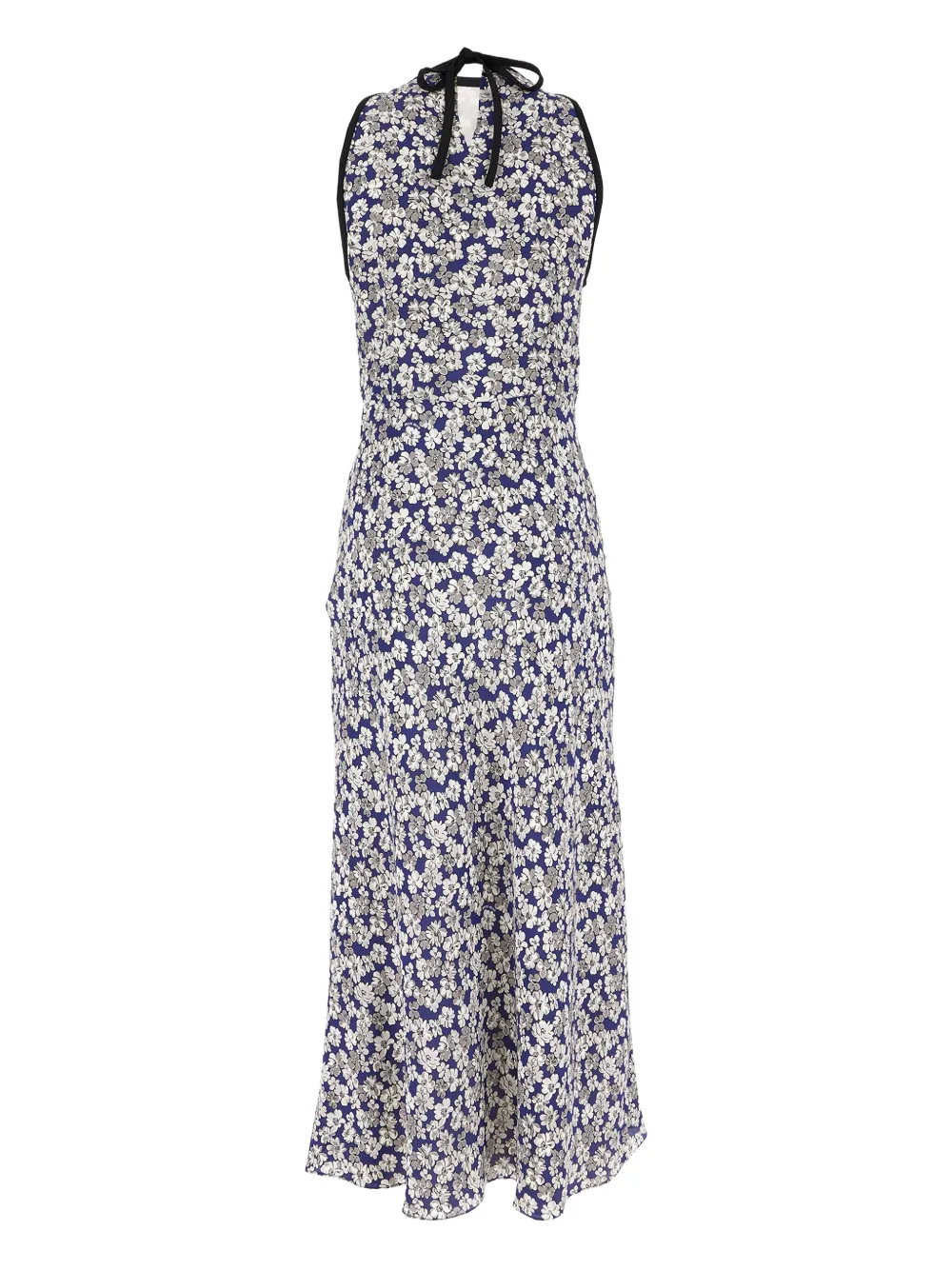 Miu Miu floral-print dress - Blauw