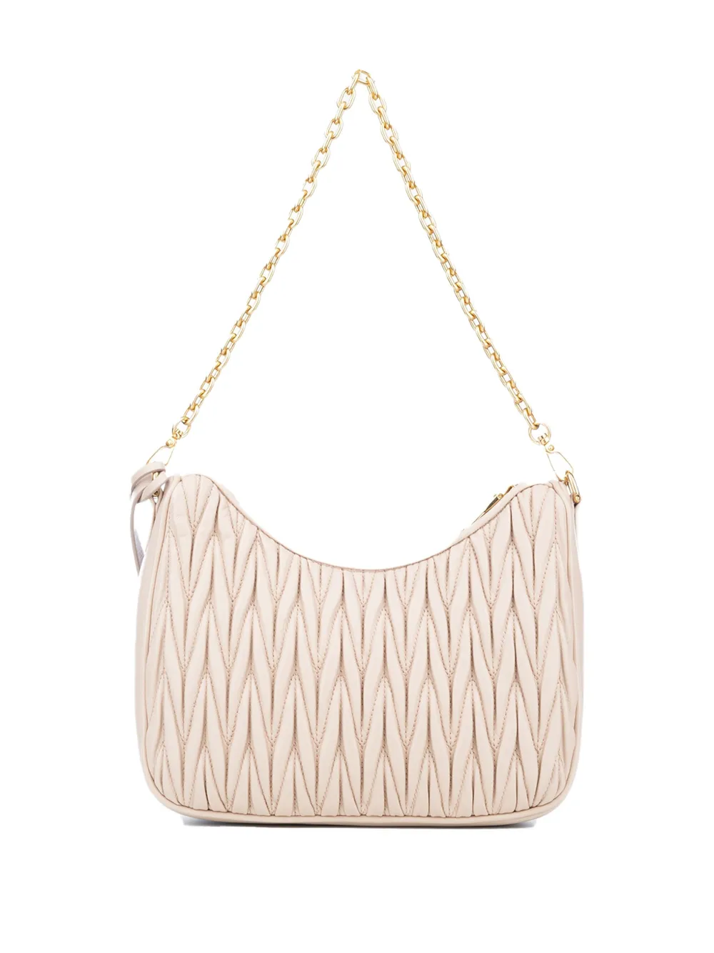 Miu Miu matelassé-effect shoulder bag - Roze