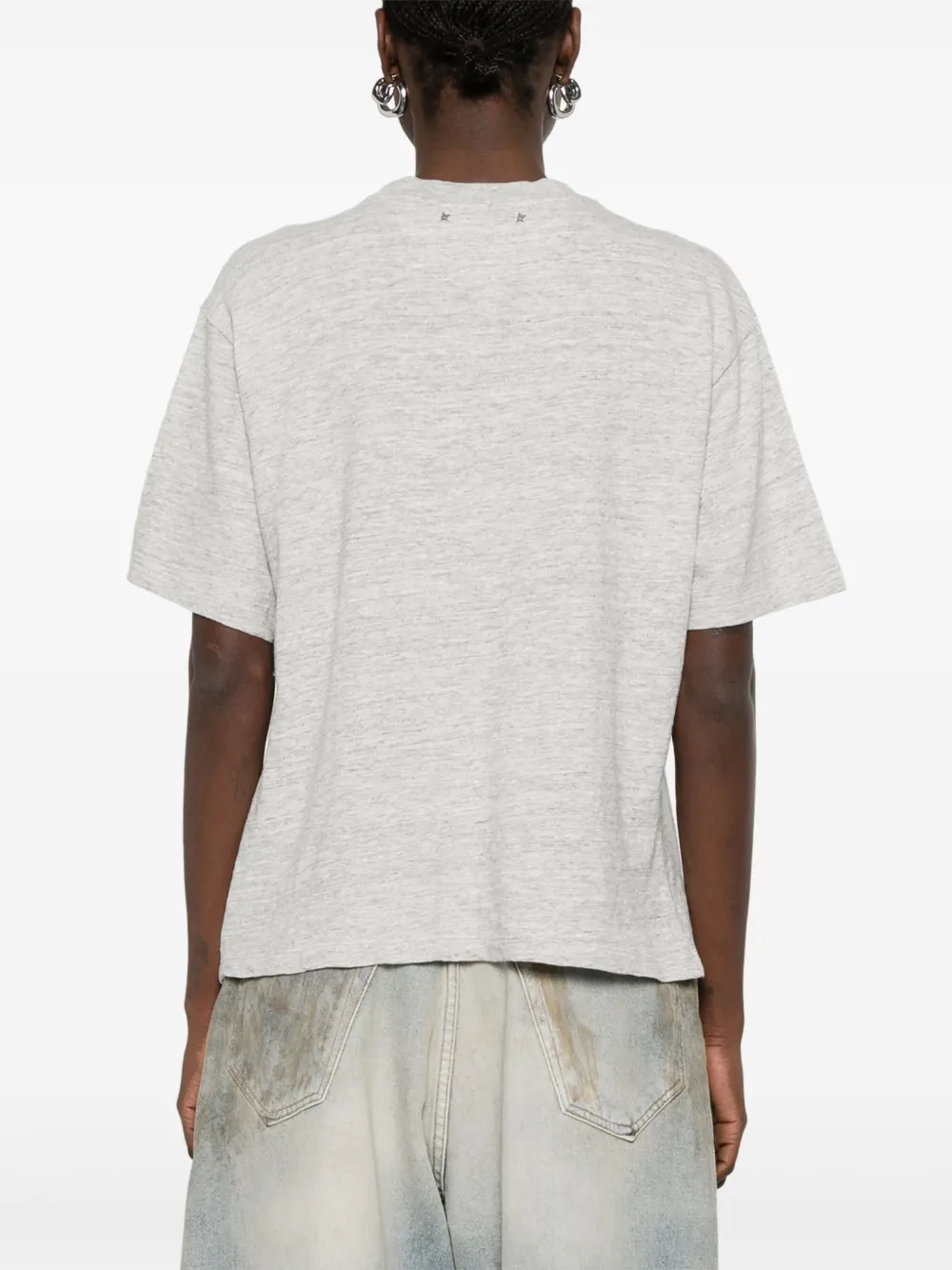 Golden Goose T-shirt met grafische print Grijs
