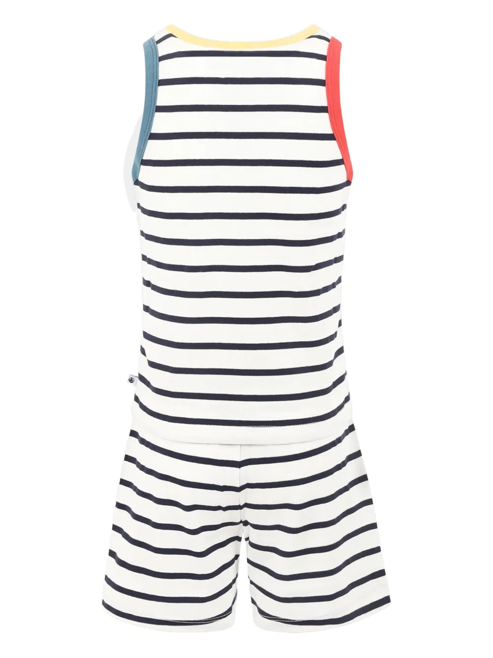 Petit Bateau Stripy pyjama Wit