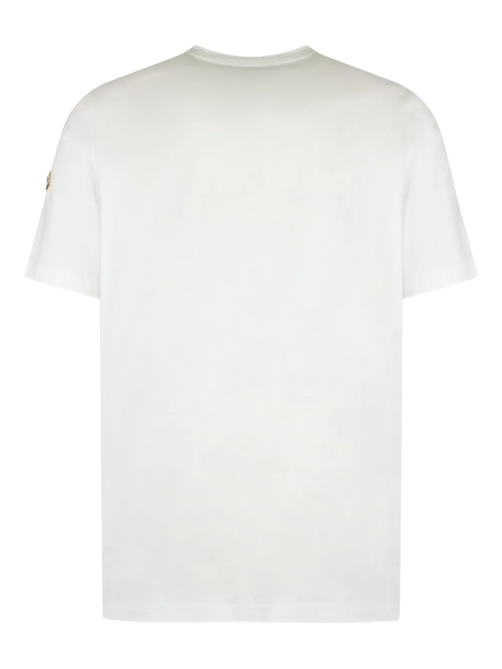Moncler Katoenen T-shirt - Wit