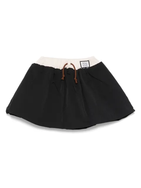 Douuod Kids contrasting-trim skirt