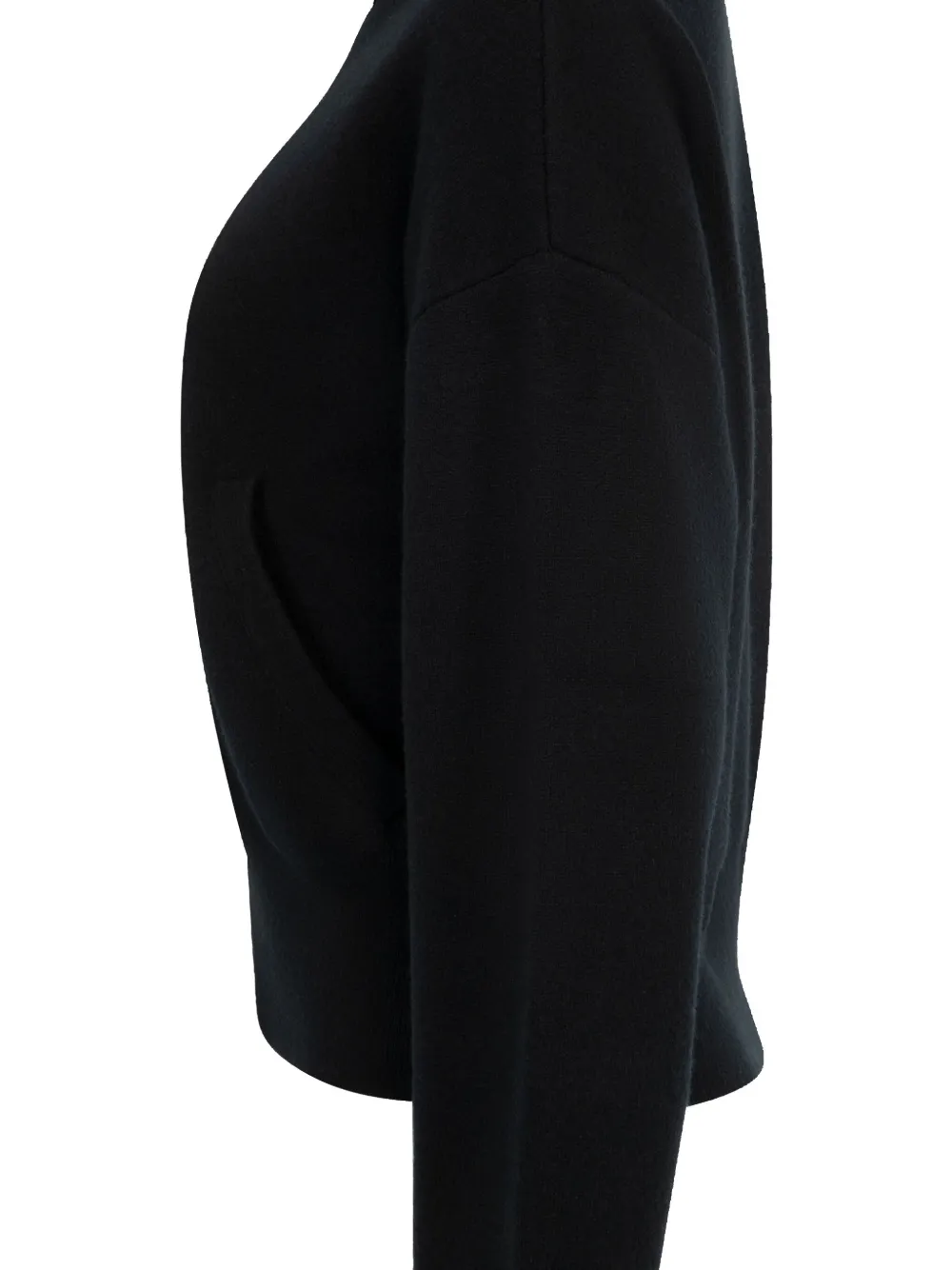 Extreme Cashmere Zip-up Sweatshirt In 黑色