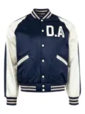 Human Made satin bomber jacket - Blue