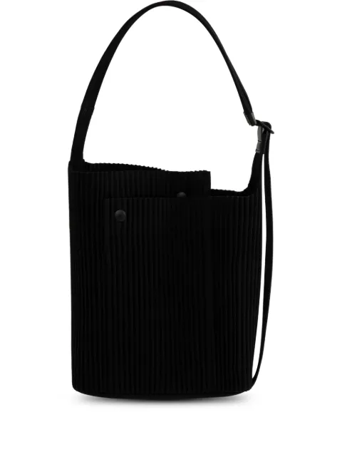 Homme Plissé Issey Miyake pleated bucket bag