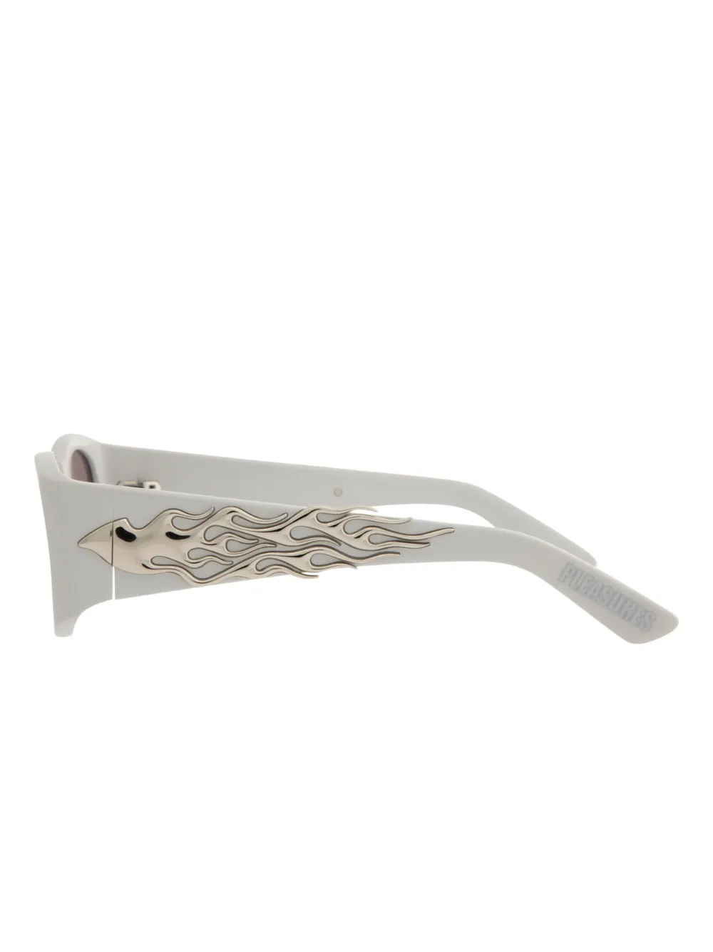 Pleasures Eazy flame-embellished rectangular sunglasses | Image 2