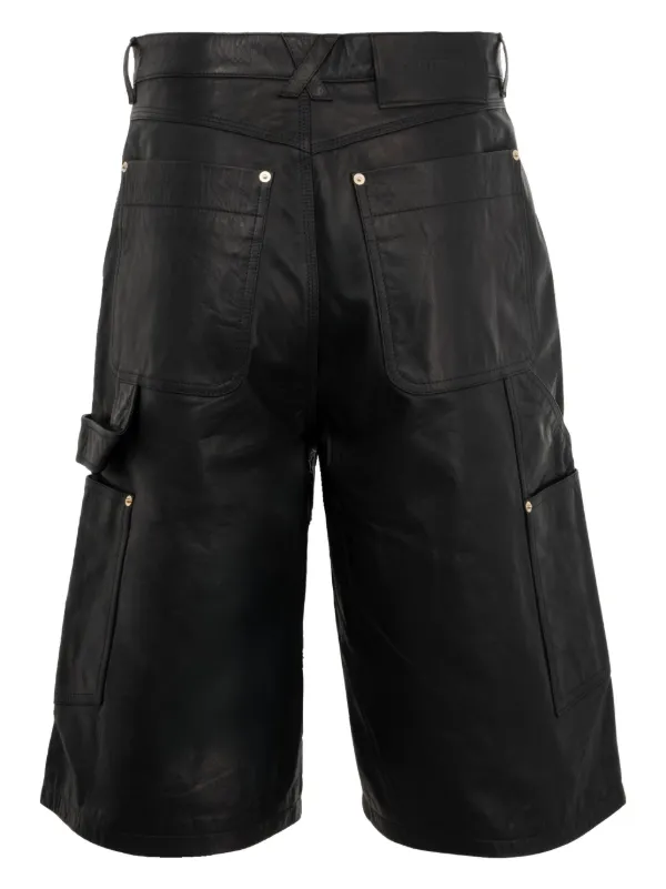 A*L様 25ss WALES BONNER IVY SHORTS レザーショー Wales Bonner Ivy Shorts | Black | FARFETCH