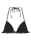 Rick Owens DRKSHDW denim bralette - Black