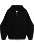 STEIN zip-up hoodie - Black