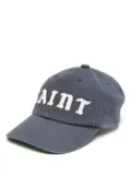 SAINT MXXXXXX logo-patch cap - Blue