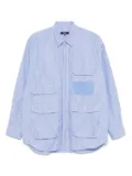 Comme des Garçons Homme striped shirts - Blue