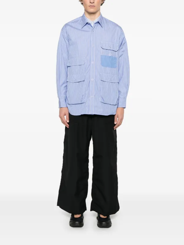 Comme Des Garçons Homme ストライプ シャツ | ブルー | FARFETCH JP