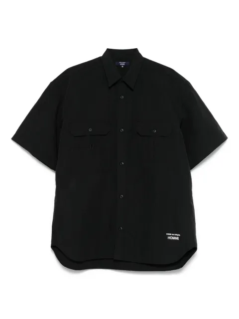 Comme des Garçons Homme logo-embroidered shirt