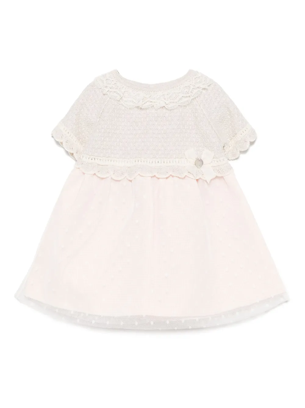 Paz Rodriguez Set aus Point d'Esprit-Tüllkleid (2er-Set) | Rosa | Image 1
