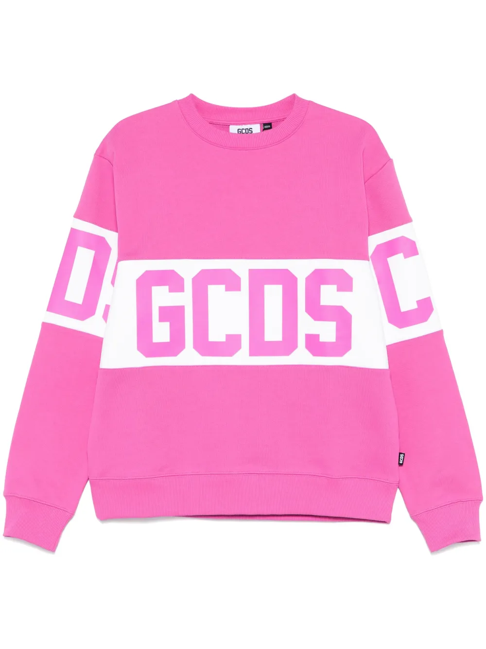 GCDS sudadera con logo estampado | rosado | Image 1