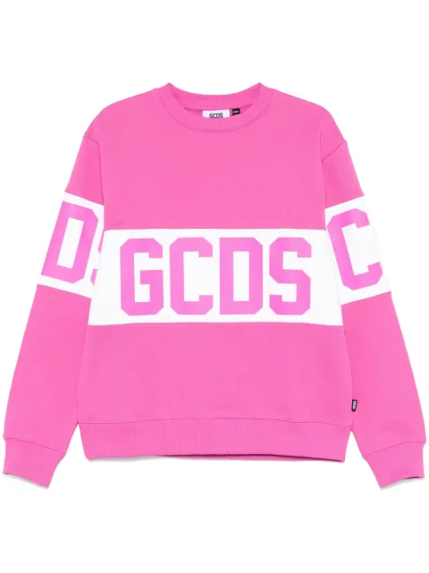 GCDS logo-print sweatshirt