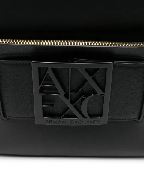 Armani Exchange logo-plaque backpack XW001204AF13672 - 3