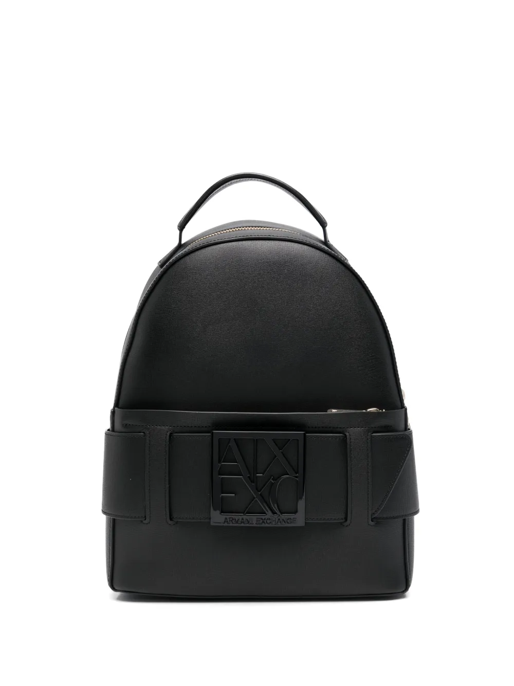 logo-plaque backpack