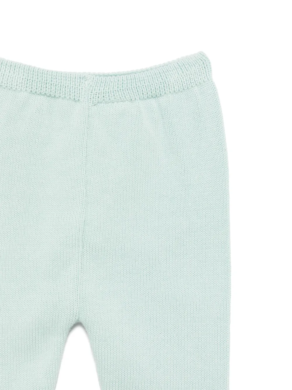 Paz Rodriguez Knitted Trousers Set In Green