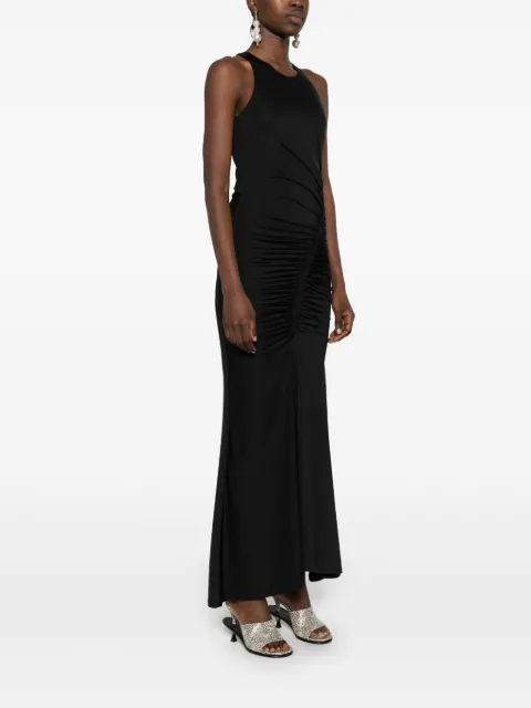 Patrizia Pepe ruched maxi dress 2A2872J294 - 2