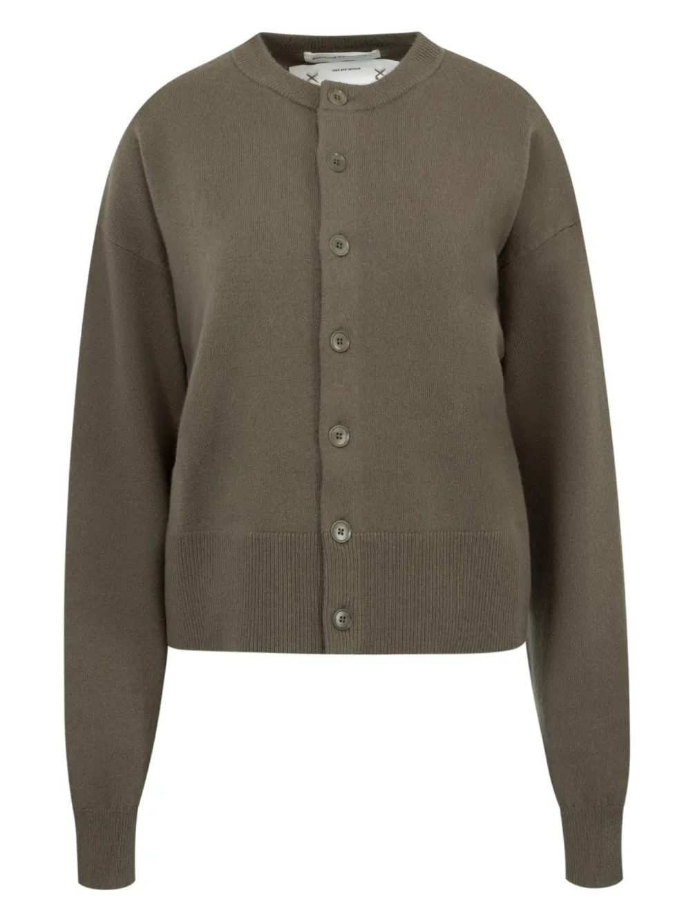 Extreme Cashmere Chou Cardigan In Green