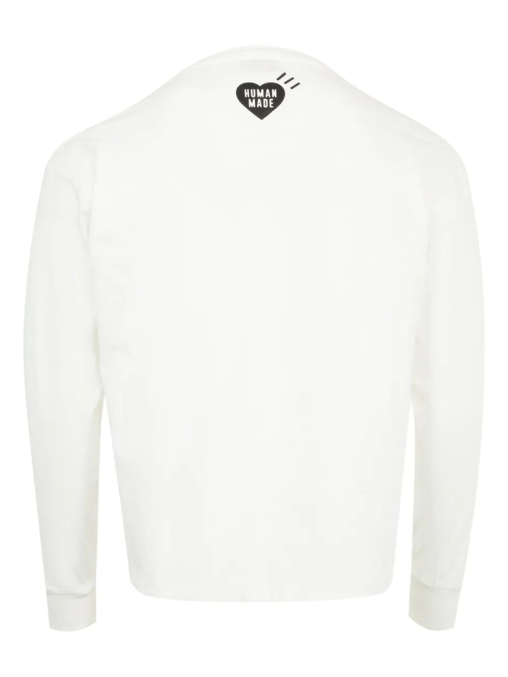 Human Made T-shirt met print - Wit
