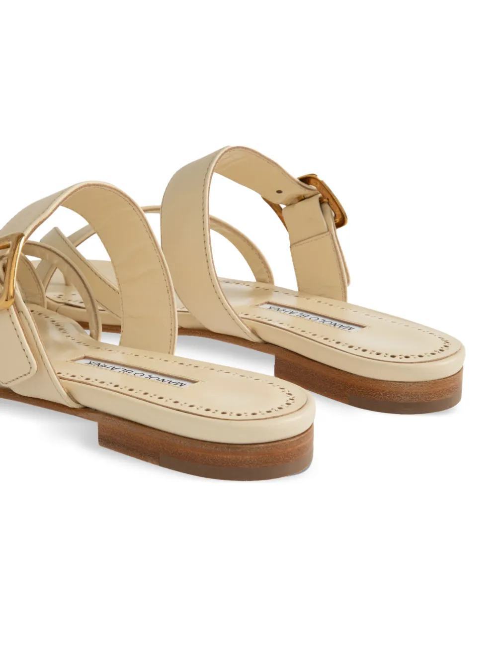 Manolo Blahnik Thalusa sandals Neutrals