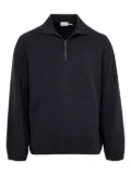 Moncler half-zip sweatshirt - Blue