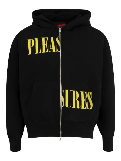 Pleasures Split zip-up hoodie
