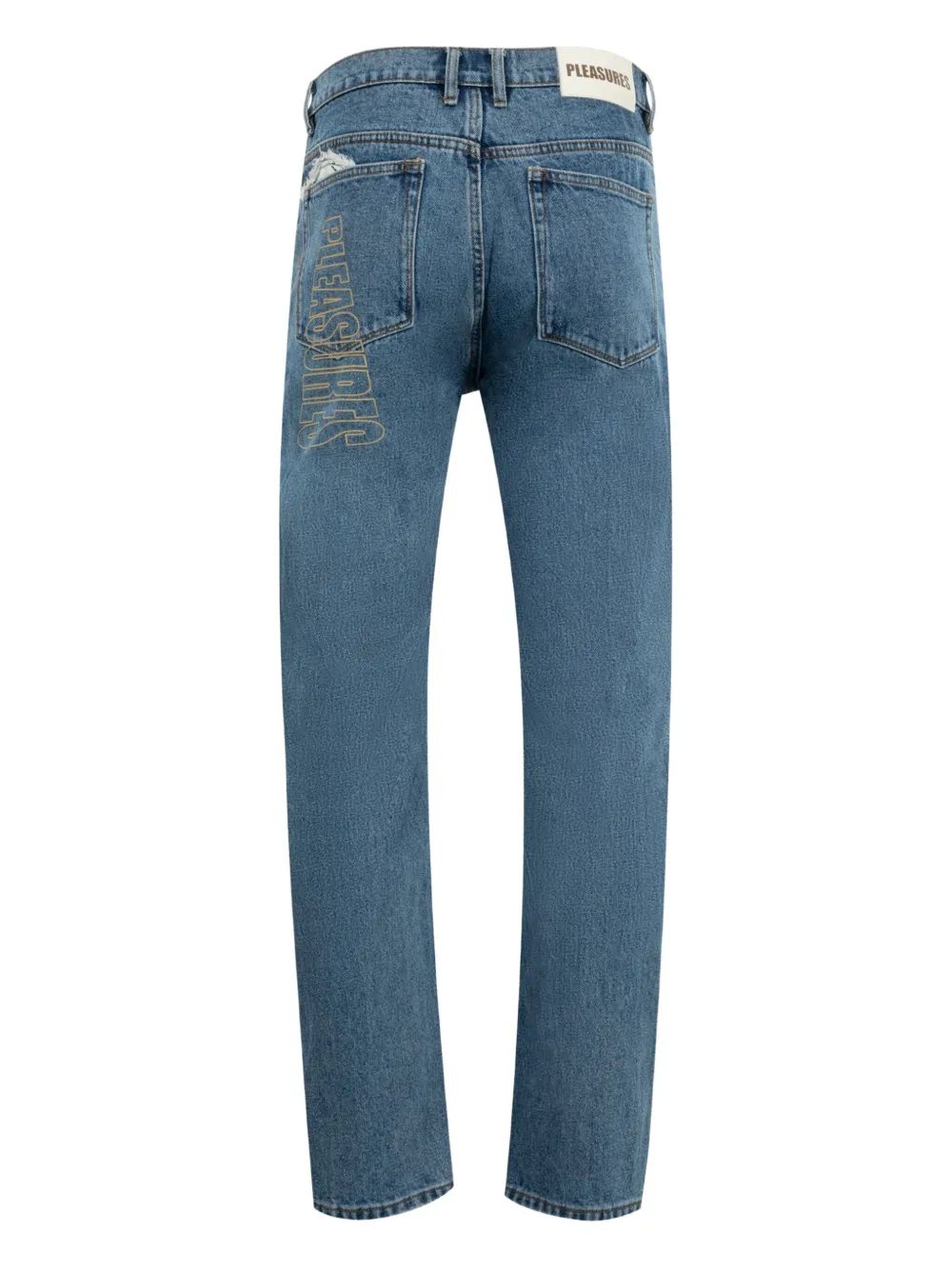 Pleasures Believe embellished jeans - Blauw