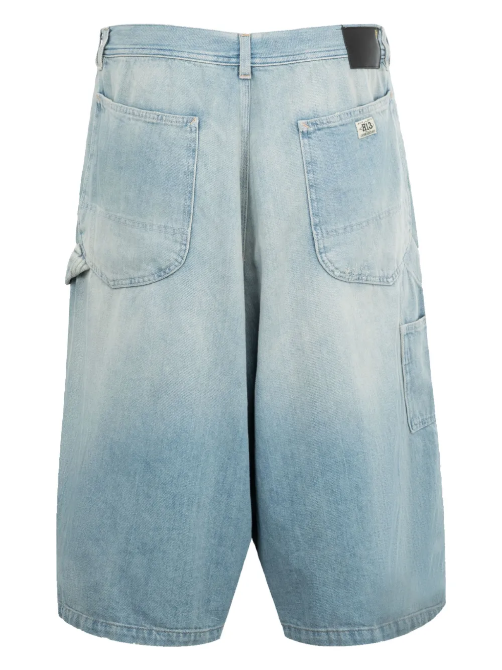 R13 Jesse denim shorts - Blauw