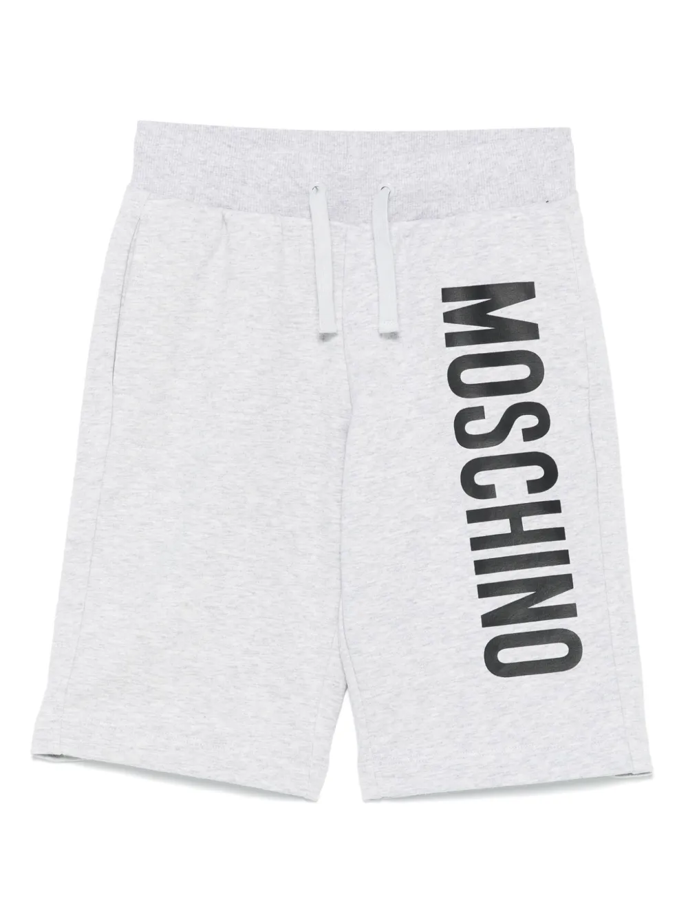 Moschino Kids Shorts met logoprint Grijs