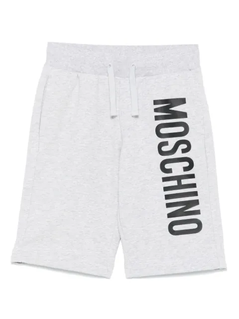 Moschino Kids logo-print shorts