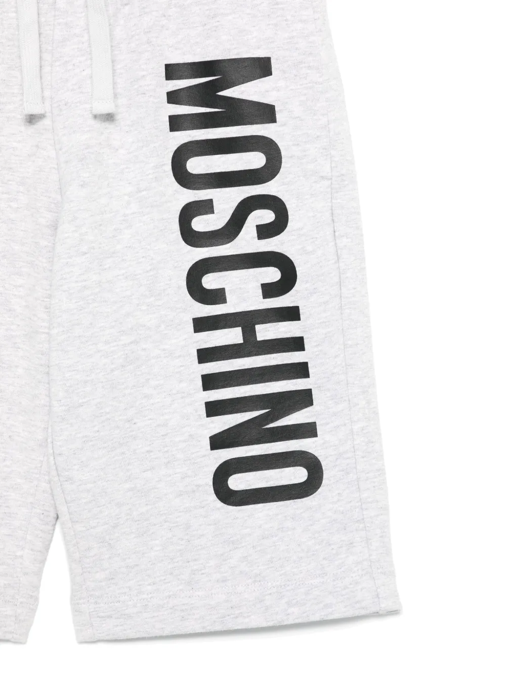 Moschino Kids Shorts met logoprint Grijs