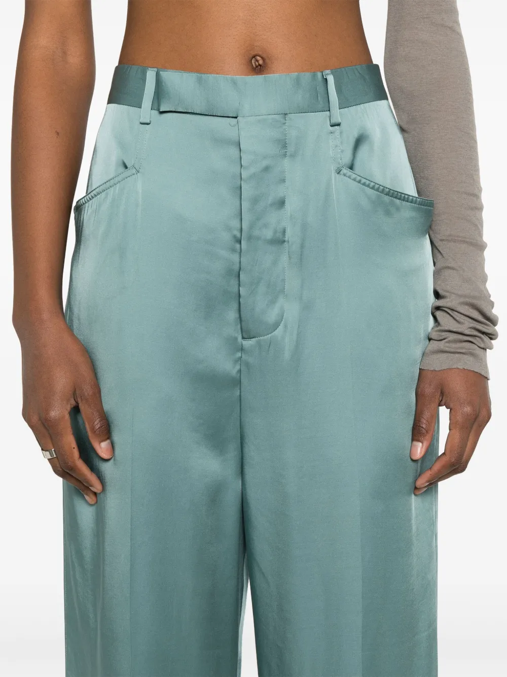 Rick Owens Mastodon broek Groen