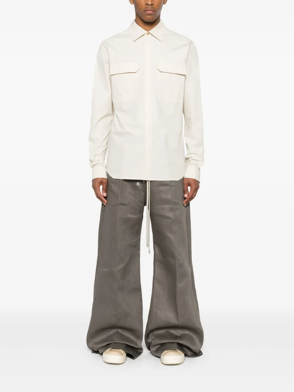 Rick Owens Work overhemd - Beige